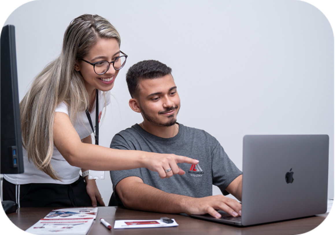 Equipe em atendimento